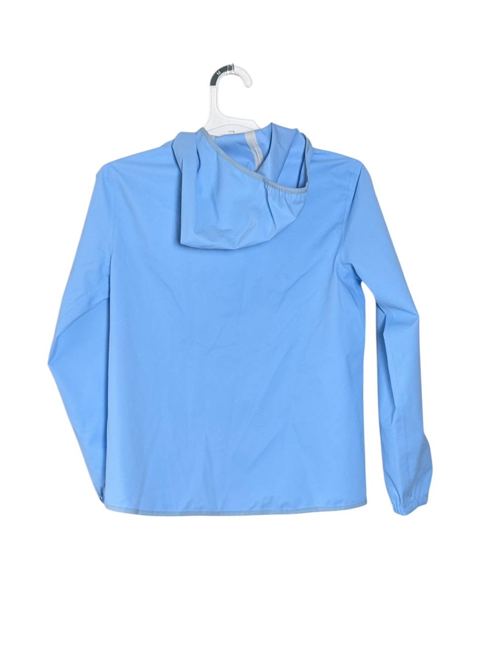 Athleta Girls Light Blue Ready To Rain Jacket Size M 8-10 - Picture 3 of 11